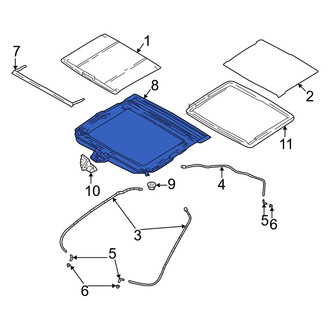 Dodge OE - Sunroof Frame