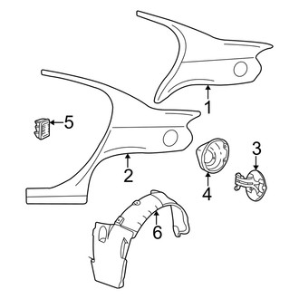 Dodge OE - Quarter Panel & Components