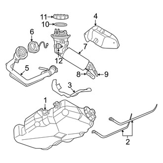 Dodge OE - Fuel System Components (Base / ACR / ES / R/T / S / SE)