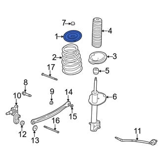 Dodge OE - Rear Left Suspension Strut Mount
