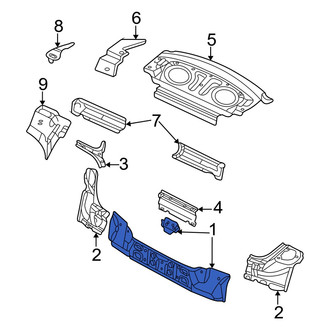 Dodge OE - Rear Rear Body Panel