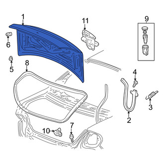 Dodge OE - Rear Deck Lid