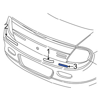 Dodge OE - Rear Deck Lid Emblem