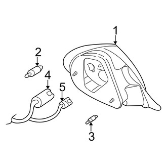 Dodge OE - Rear Lamps - Combination Lamps
