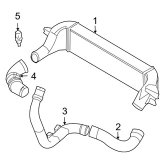 Dodge OE - Engine / Transaxle - Intercooler (2.4L)