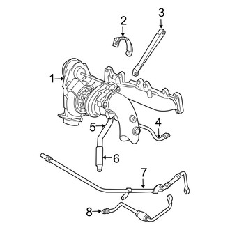 Dodge OE - Engine / Transaxle - Turbocharger (2.4L)