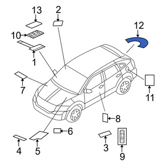 Dodge OE - Tire Information Label