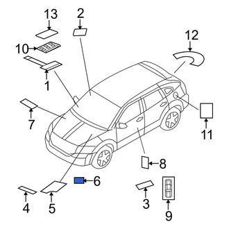Dodge OE - Emission Label