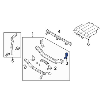 Dodge OE - Front Radiator Support Panel Brace