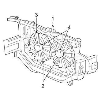Dodge OE - Cooling Fan (Rush / Uptown 2.4L)