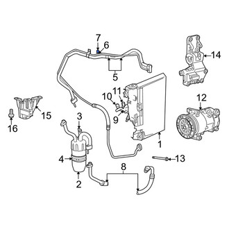 Dodge OE - A/C Service Valve Cap