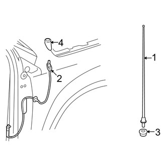 Dodge OE - Electrical - Antenna (W/O Satellite Radio)