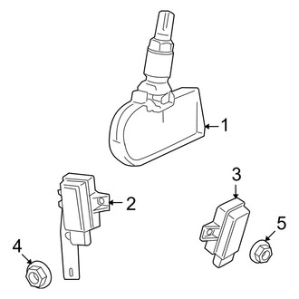 Dodge OE - Electrical - Tire Pressure Monitor Components