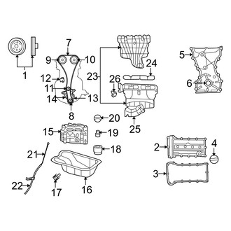 Dodge OE - Engine / Transaxle - Engine Parts (2.0L)