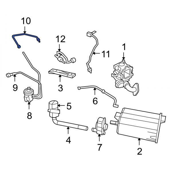 Evaporative Emissions System Lines