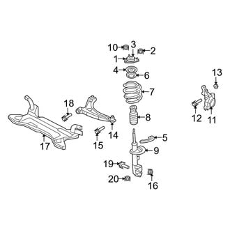 Dodge OE - Front Suspension - Suspension Components