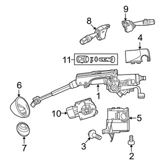 Dodge OE - Steering Column Components