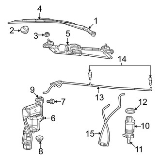 Dodge OE - Windshield - Wiper & Washer Components