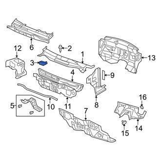 Dodge OE - Cowl Seal