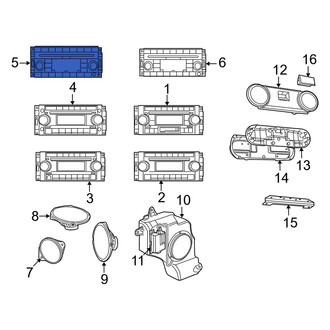 Dodge OE - Radio Control Unit