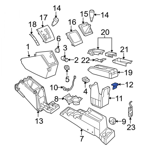 Console Hinge