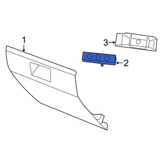 Dodge OE - Front Glove Box Latch