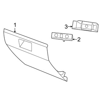 Dodge OE - Instrument Panel - Glove Box