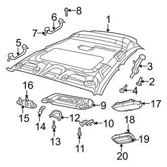 Dodge OE - Roof - Interior Trim
