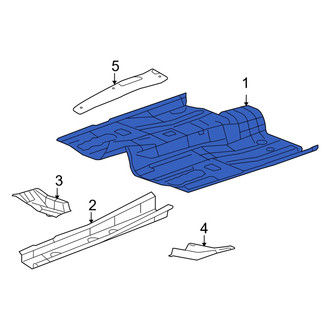 Dodge OE - Front Floor Pan