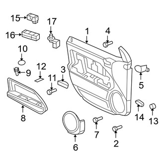 Dodge OE - Front Door - Interior Trim