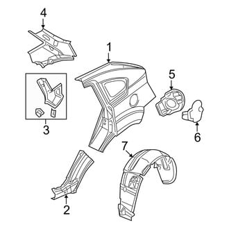 Dodge OE - Quarter Panel & Components