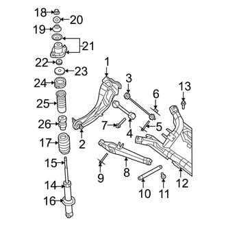 Dodge OE - Rear Suspension - Suspension Components
