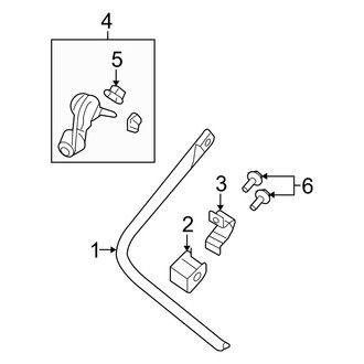Dodge OE - Rear Suspension - Stabilizer Bar & Components