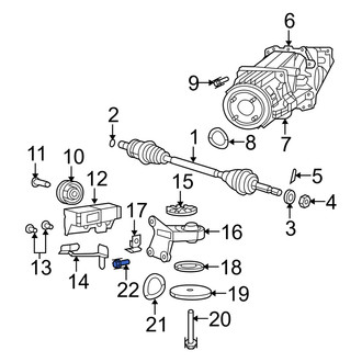 Dodge OE - Rack and Pinion Bolt