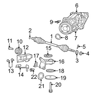 Dodge OE - Rear Suspension - Axle & Differential