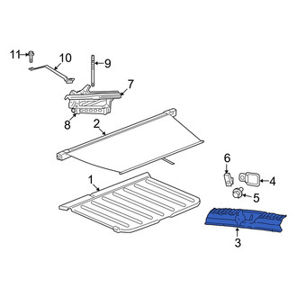 Dodge OE - Rear Liftgate Trim Scuff Plate