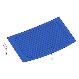 Dodge OE - Rear Liftgate Glass