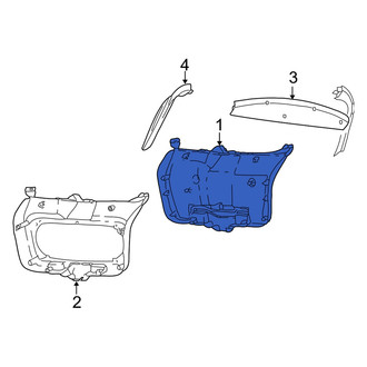 Dodge OE - Rear Liftgate Trim