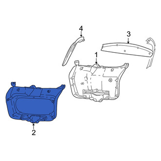 Dodge OE - Rear Liftgate Trim