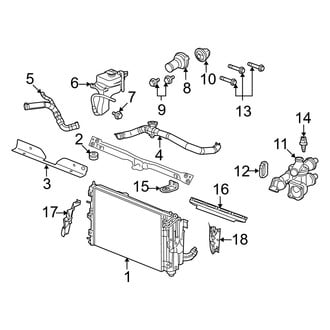 Dodge OE - Cooling - Radiator & Components
