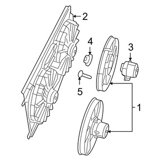 Dodge OE - Cooling Fan