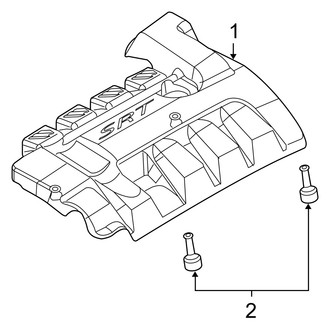 Dodge OE - Engine / Transaxle - Engine Appearance Cover (2.4L F Engine VIN Character)