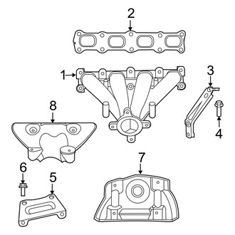 Dodge OE - Exhaust System - Manifold
