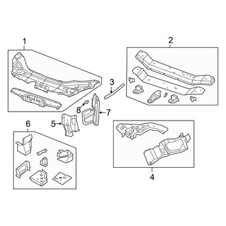 Dodge OE - Radiator Support (Sedan)