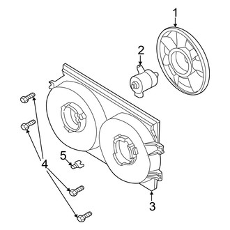 Dodge OE - Cooling Fan (Sedan 2.7L)
