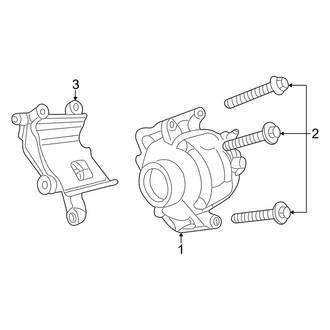 Dodge OE - Electrical - Alternator (2.7L)