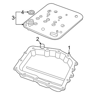 Dodge OE - Engine / Transaxle - Transaxle Parts (Sedan X Engine VIN Character)