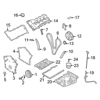 Dodge OE - Engine / Transaxle - Engine Parts (Sedan 2.7L)