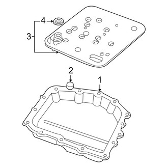 Dodge OE - Engine / Transaxle - Transaxle Parts (Sedan 2.7L)