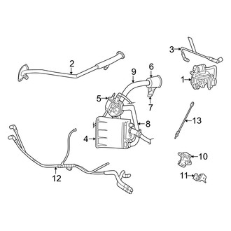 Dodge OE - Emission System - Emission Components (2.4L)